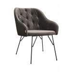 Fotel Krzesło ALBIT SPIDER na metalowych nogach