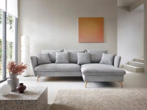 Narożnik Merle w stylu glamur