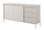 Komoda Senso 153 ryfle metalowy stelaż kasmir