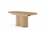 Stół owalny rozkładany dąb cremona japandi LOVI