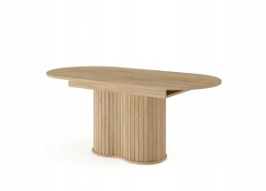 Stół owalny rozkładany dąb cremona japandi LOVI