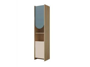 Regał wysoki z półkami 43 cm Lexi 05