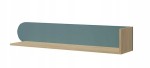 Półka wisząca 120 cm dąb cremona / macadamia  Lexi 15