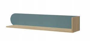 Półka wisząca 120 cm dąb cremona / macadamia  Lexi 15