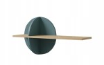 Półka wisząca 80 cm dąb cremona / macadamia Lexi 16